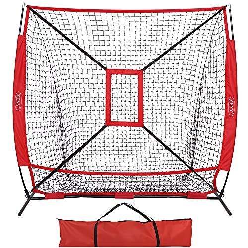 ZENY 野球練習ネット バッティングネット 折り畳み式 野球ネット 軟式