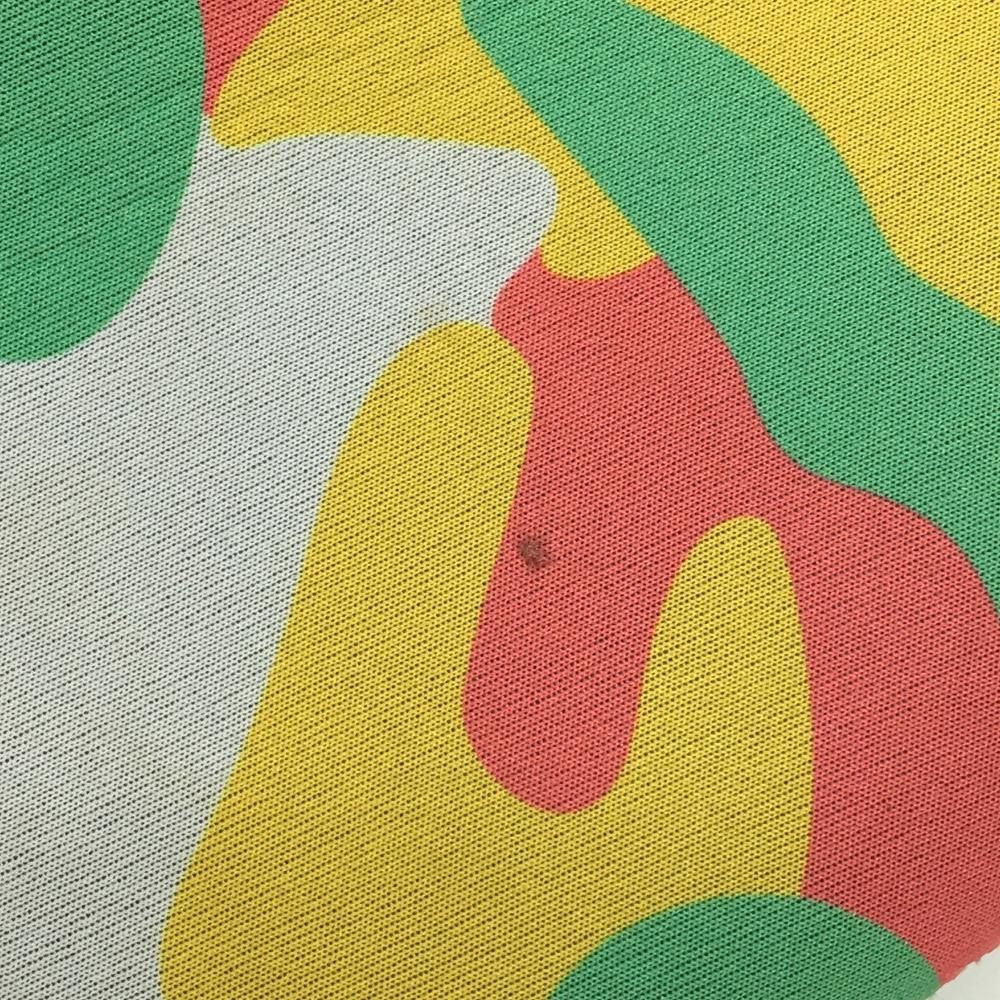 マークアンドロナ カートバッグ ピンク×グリーン カモフラ 迷彩 スカル