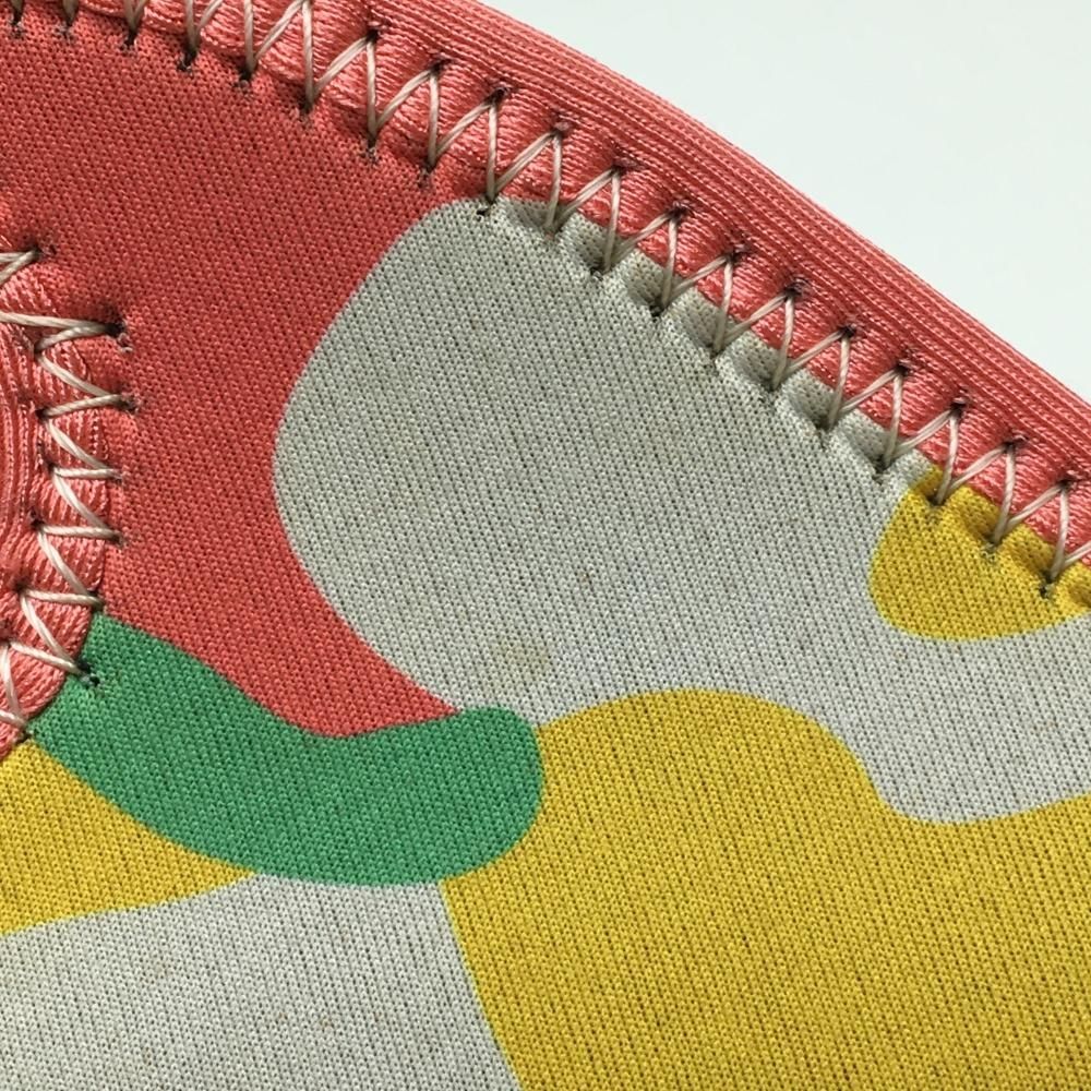 マークアンドロナ カートバッグ ピンク×グリーン カモフラ 迷彩 スカル