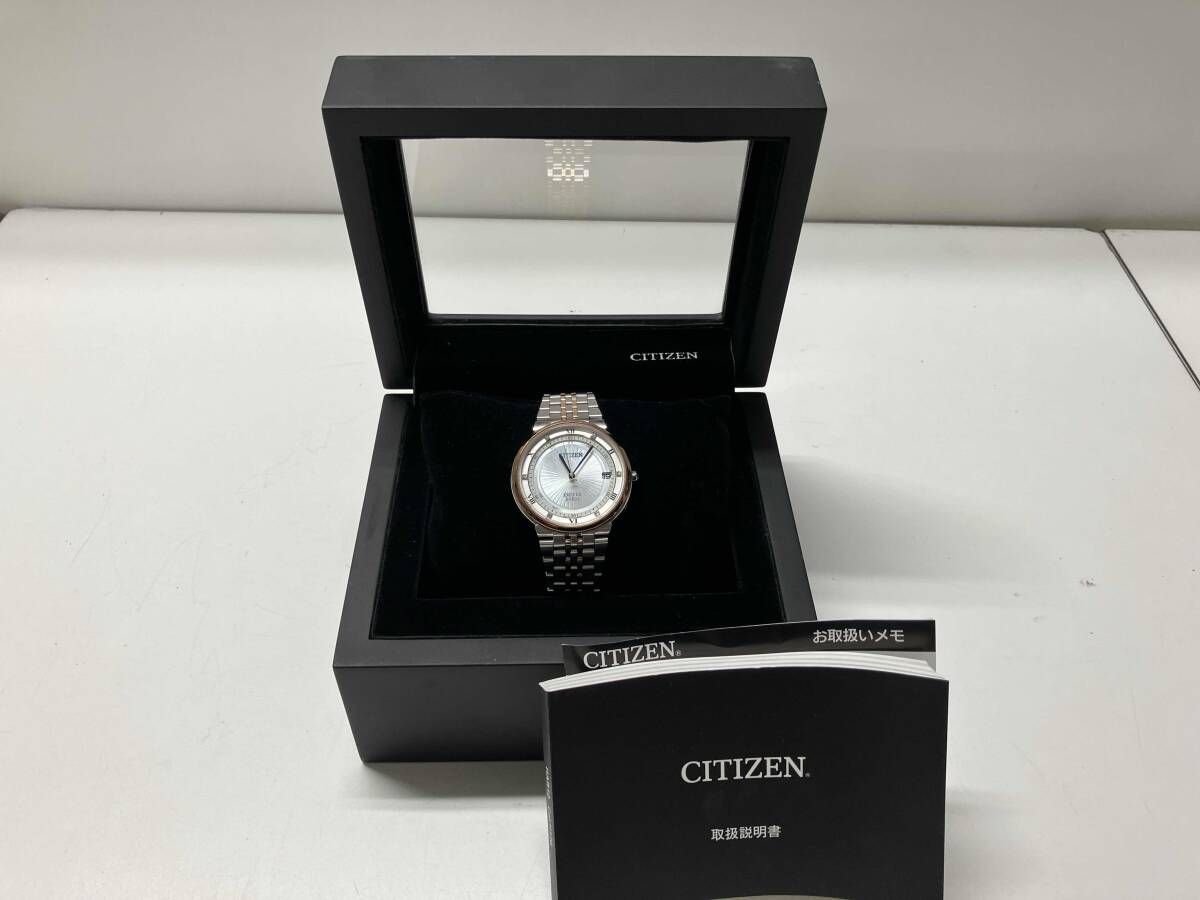 CITIZEN 電波ソーラー腕時計 EXCEED EUROS H128-T022375 腕周り約20cm 