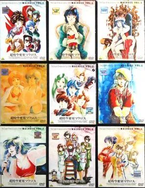 中古】アニメ レンタルアップDVD 超時空要塞マクロス 単巻全9巻セット