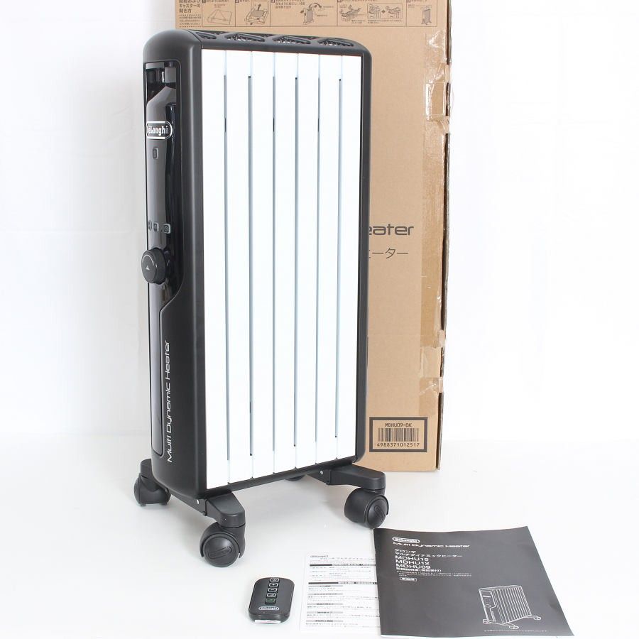 美品】デロンギ マルチダイナミックヒーター MDHU09-BK 6~8畳用 ゼロ風