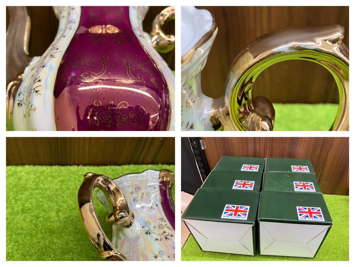 SIROYAMA CHINA シロヤマ ティセット ティポット シュガーポット