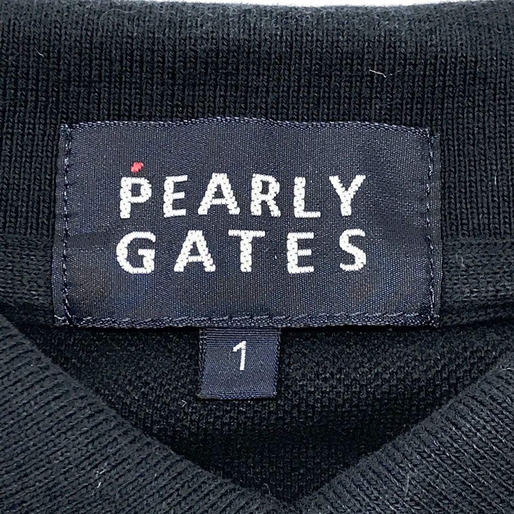 サイズ：1 PEARLY GATES パーリーゲイツ 半袖ポロシャツ ニコちゃん