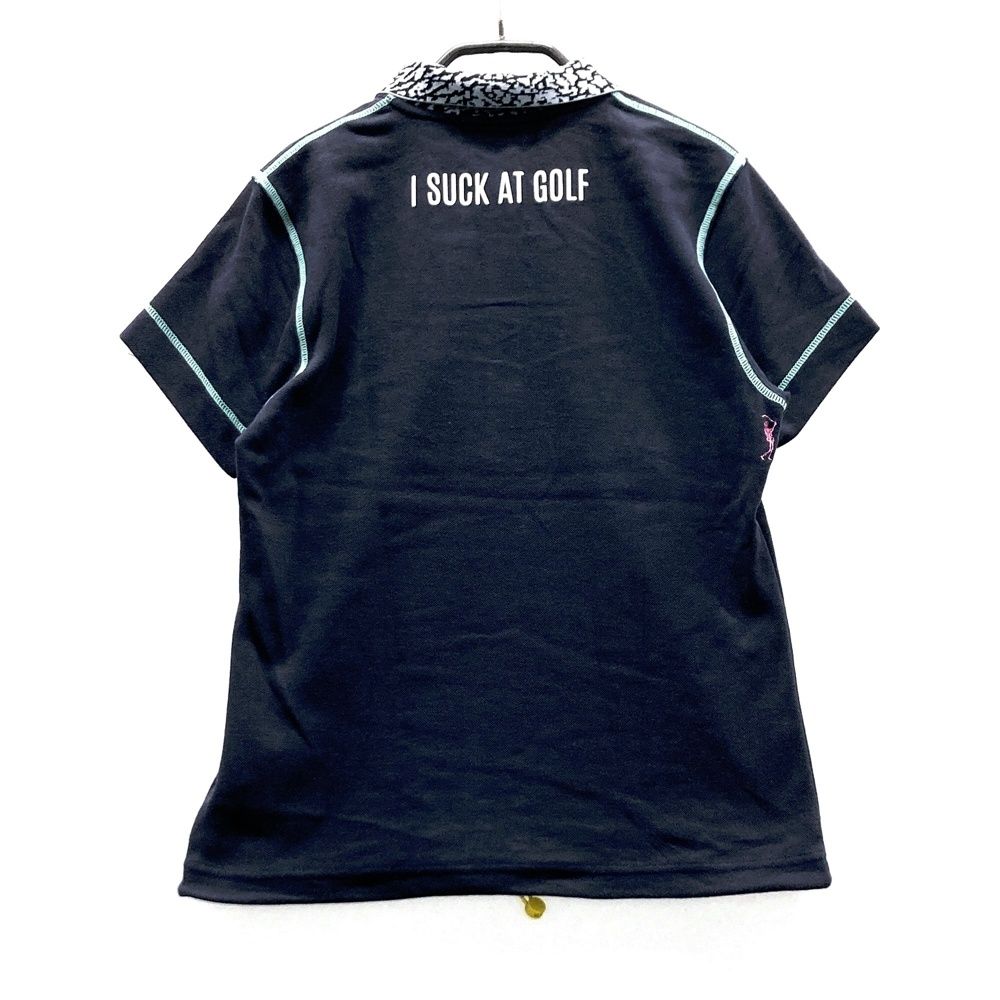 サイズ：38 MARK&LONA マークアンドロナ 半袖ポロシャツ ネイビー系