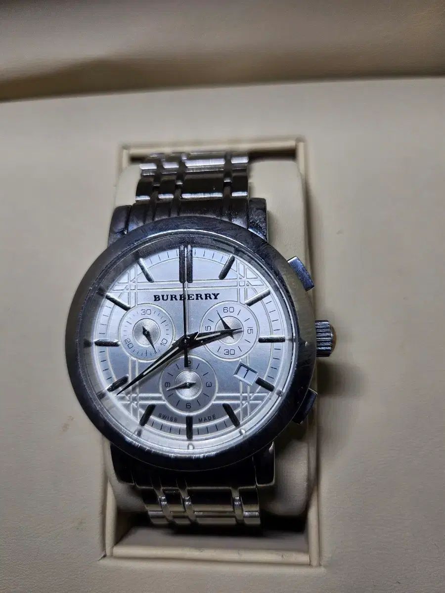 BURBERRY 腕時計 BU1372 バーバリー メンズ クロノグラフ - 稼動 