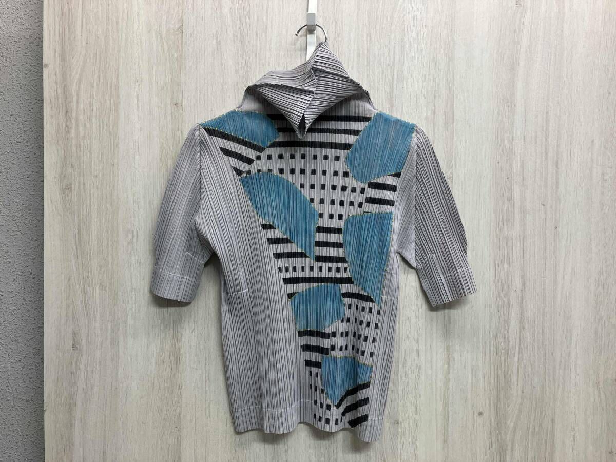 PLEATS PLEASE プリーツプリーズ PP03-JK622 サイズ3 半袖シャツ