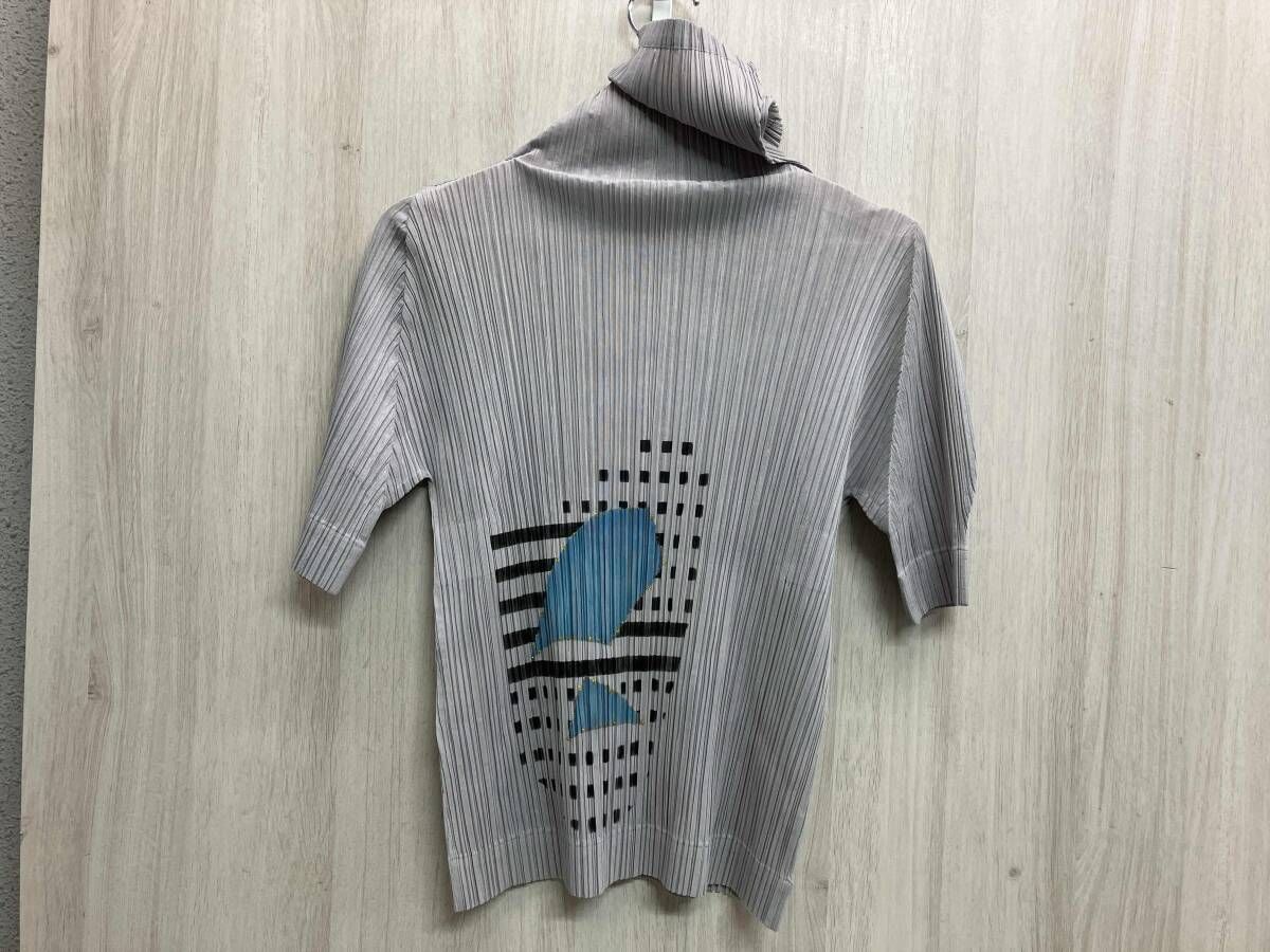 PLEATS PLEASE プリーツプリーズ PP03-JK622 サイズ3 半袖シャツ