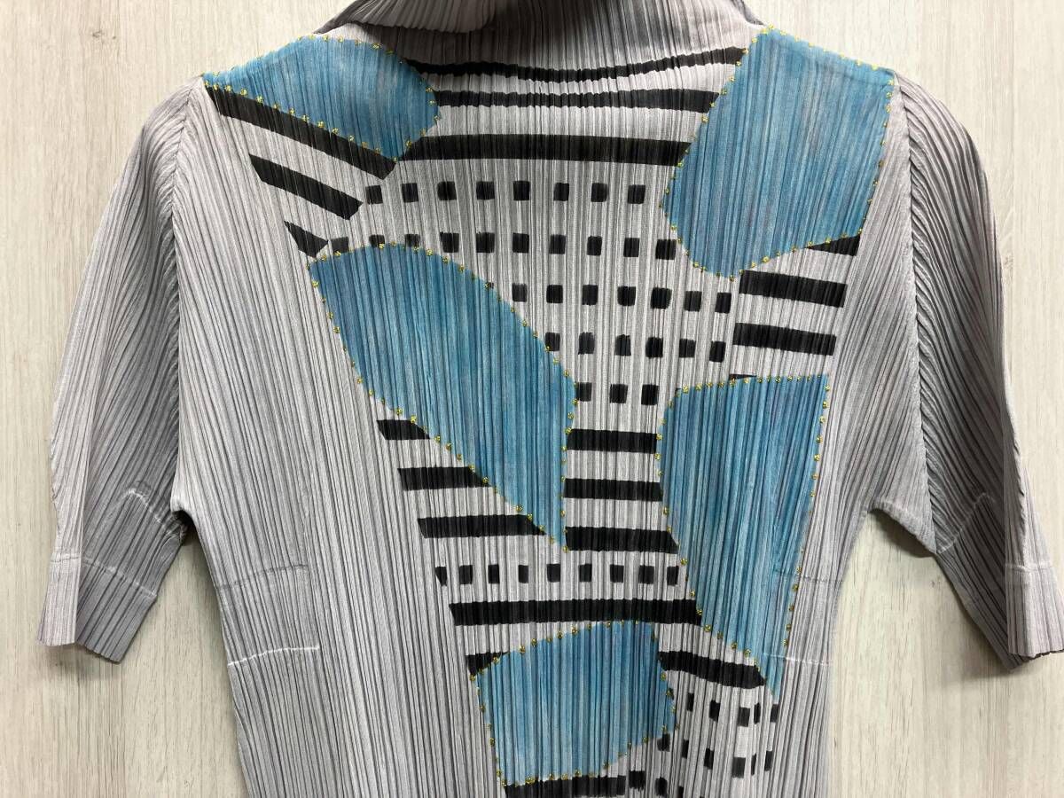 PLEATS PLEASE プリーツプリーズ PP03-JK622 サイズ3 半袖シャツ