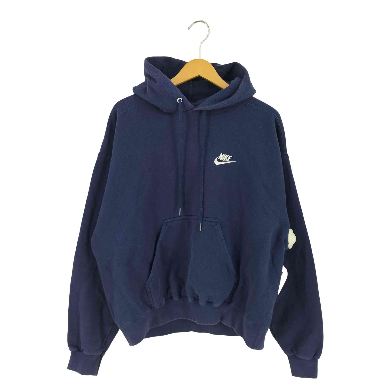 ナイキ NIKE 90S USA製 ロゴ刺繍 パーカー メンズ import：M - メルカリ