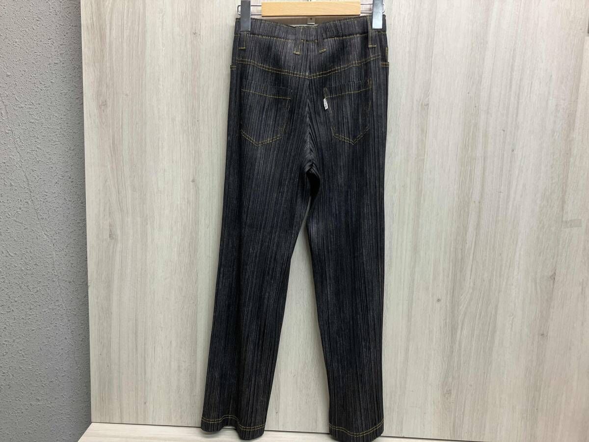 PLEATS PLEASE プリーツプリーズ PP75-JF022 サイズ0 パンツ デニム柄