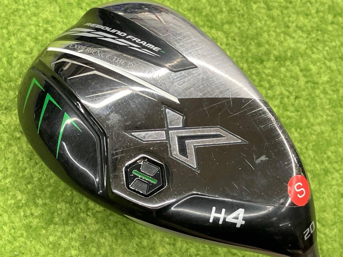 ダンロップ DUNLOP ユーティリティ XXIO X -eks- 2022 4番 20度 AX-Ⅱ