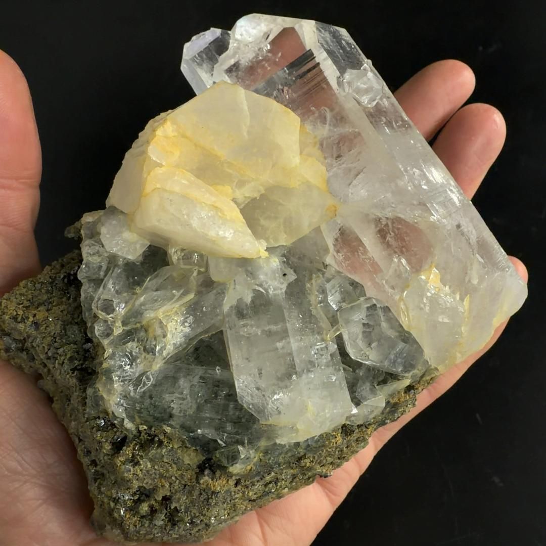 E33248】ヒマラヤ水晶 マニハール産 水晶 ヒマラヤ産 ヒマラヤ水晶