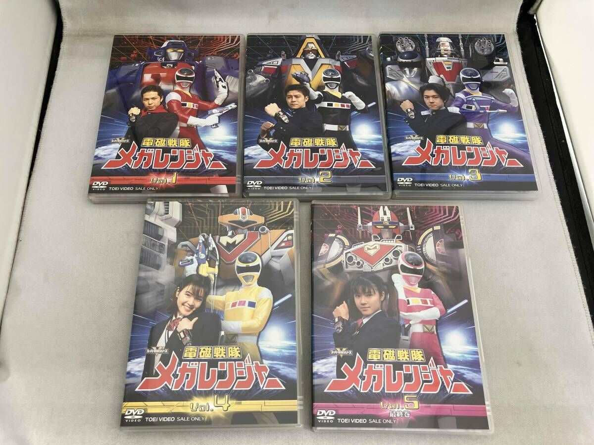 DVD 【※※※】[全5巻セット]電磁戦隊メガレンジャー スーパー戦隊