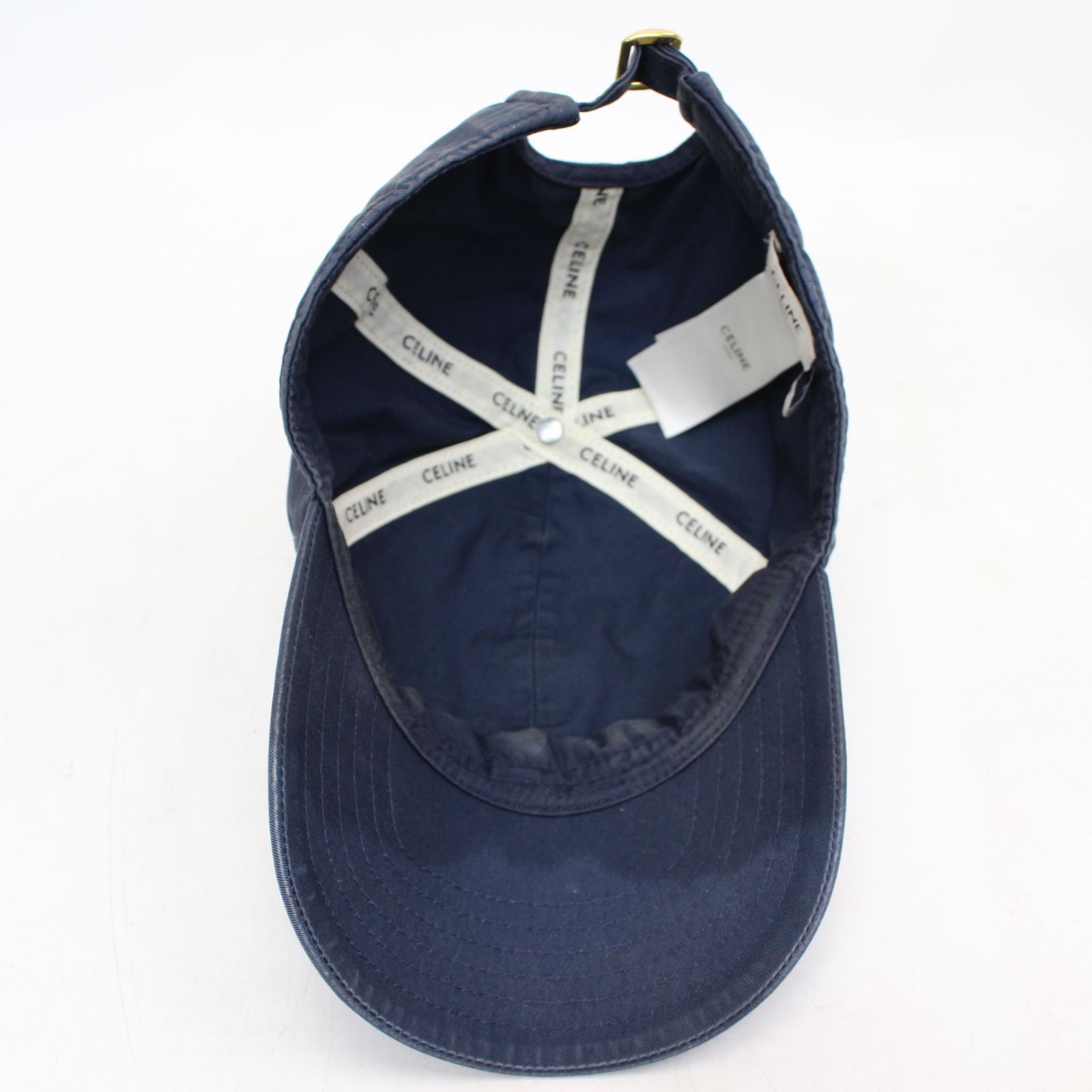 566)セリーヌ CELINE イニシャルベースボール 2AUA2969P キャップ L