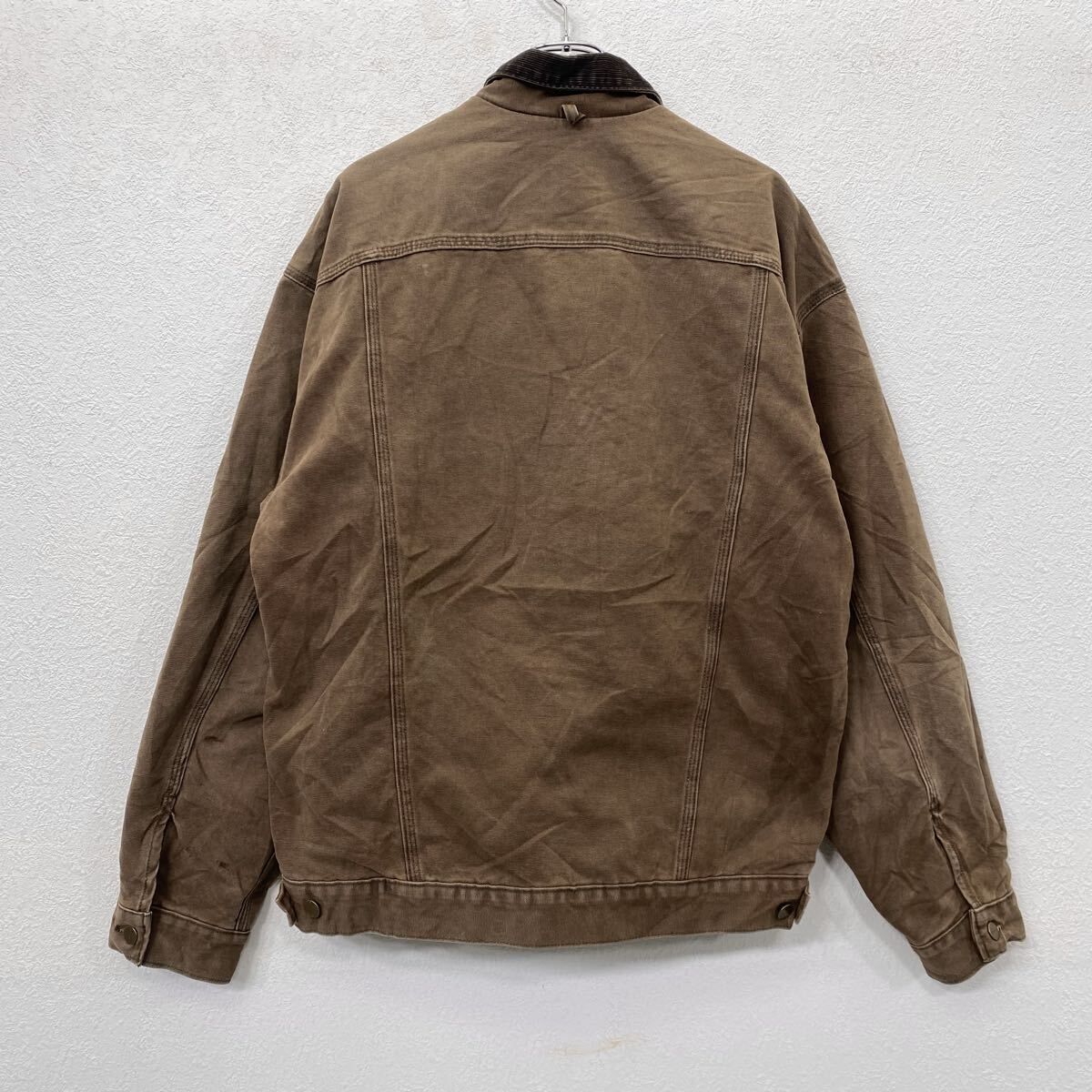 90s Carhartt ダック トラッカージャケット XL位 ブラウン カーハート