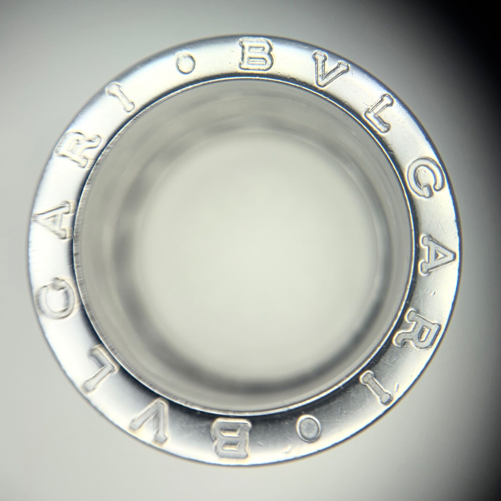 BVLGARI 】ブルガリ K18WG 750 B-zero1リング(ビーゼロワン) 5バンド
