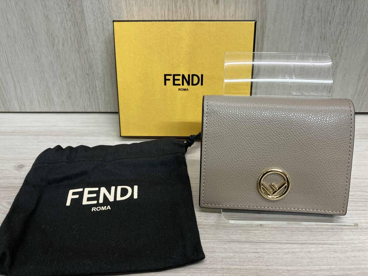 FENDI エフイズフェンディ 二つ折り財布 箱・保存袋付き 8M0387.A18B 