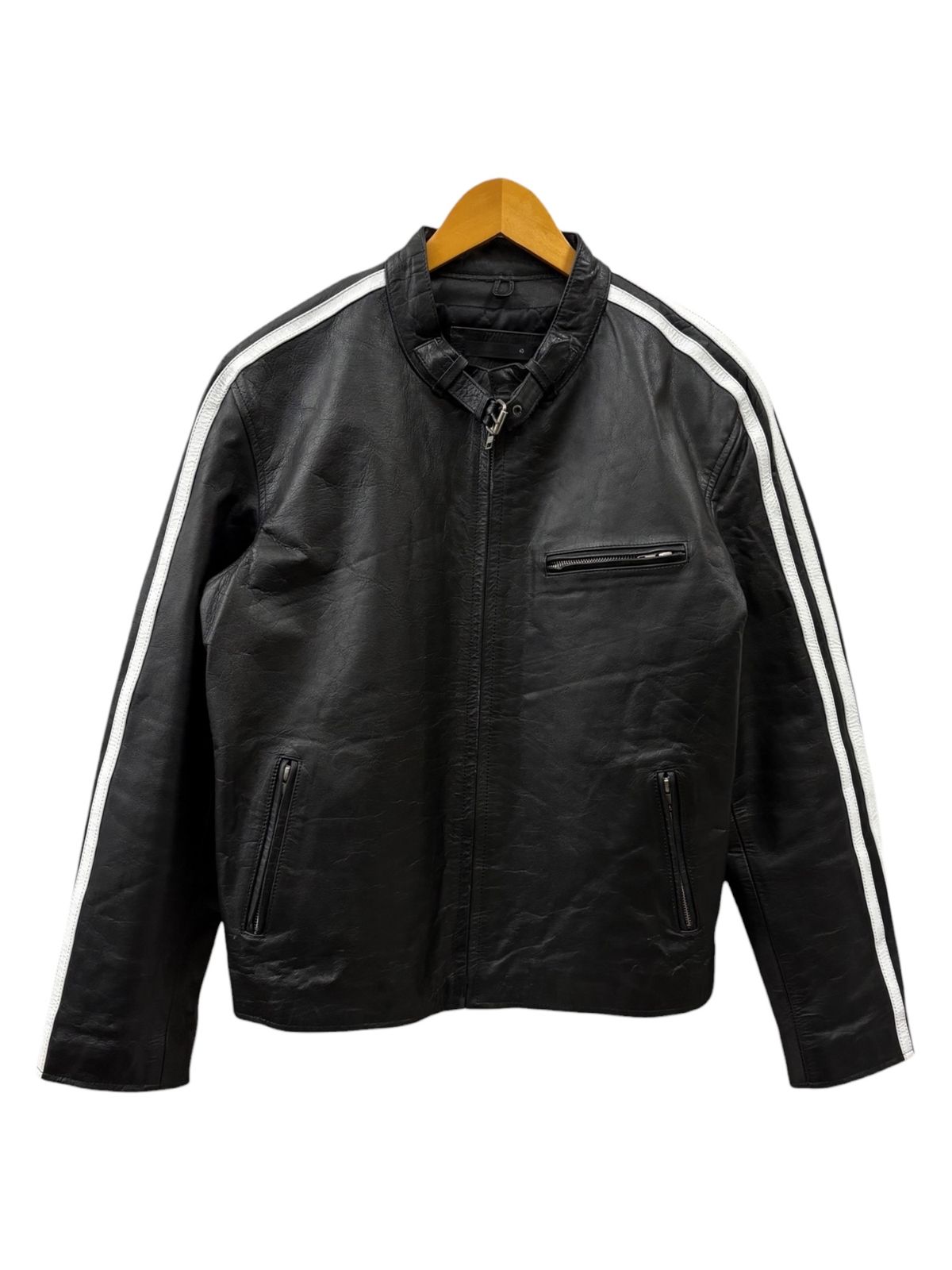 Liugoo Leathers (リューグーレザーズ) 立ち襟 シングル ライダース