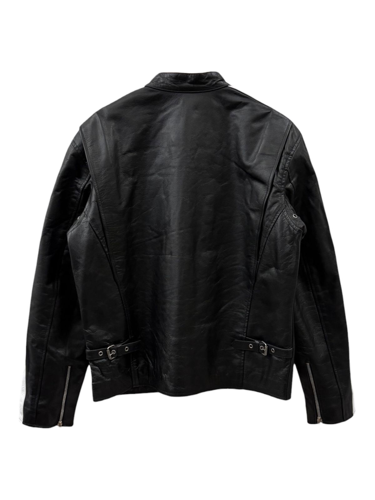 Liugoo Leathers (リューグーレザーズ) 立ち襟 シングル ライダース