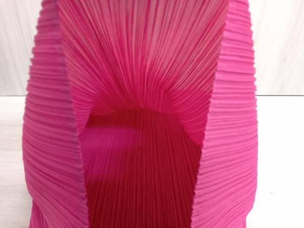 PLEATS PLEASE ノースリーブワンピース ピンク イッセイミヤケ 春夏
