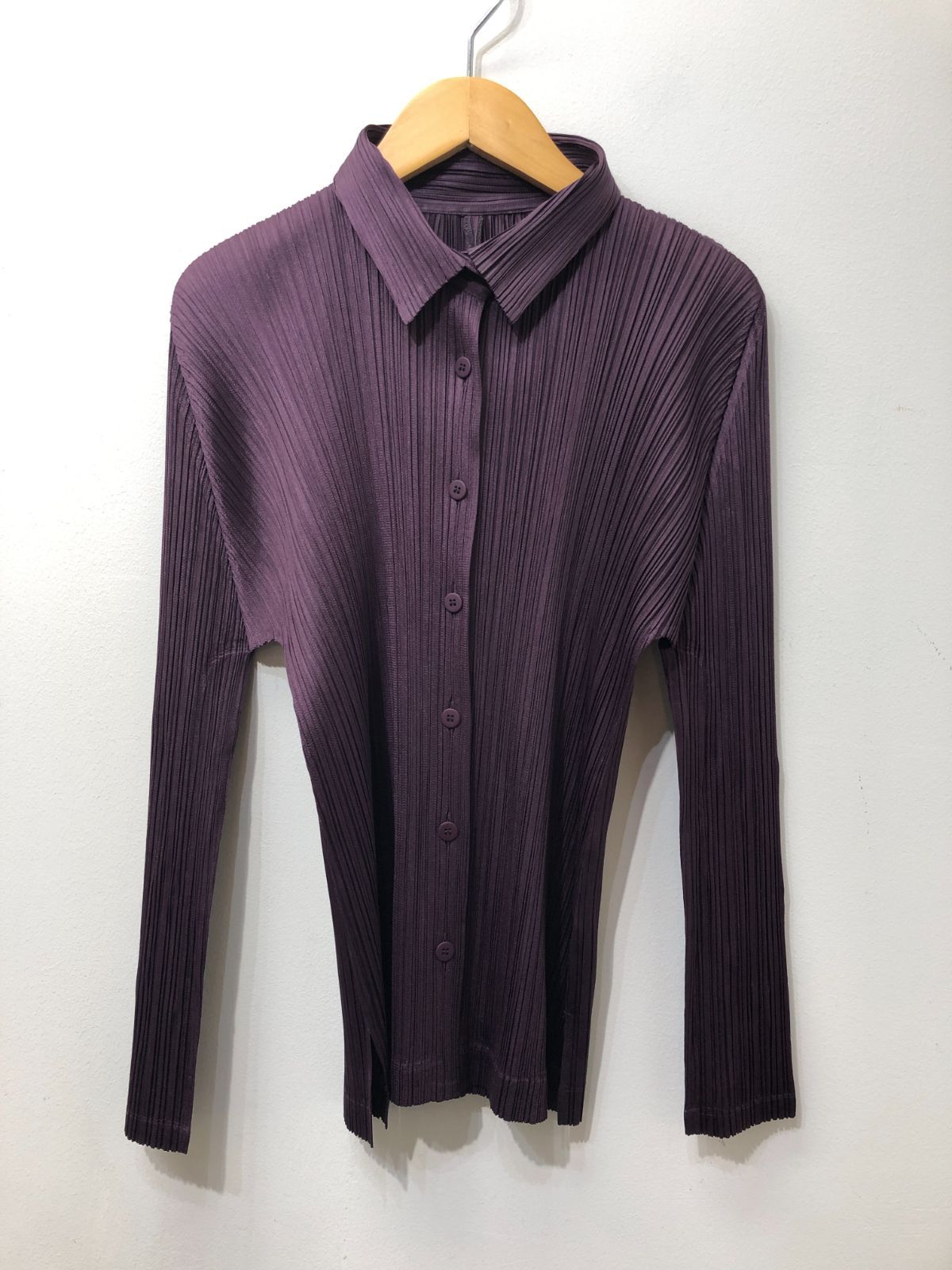 890☆PLEATS PLEASE プリーツプリーズ☆イッセイミヤケ☆シャツ