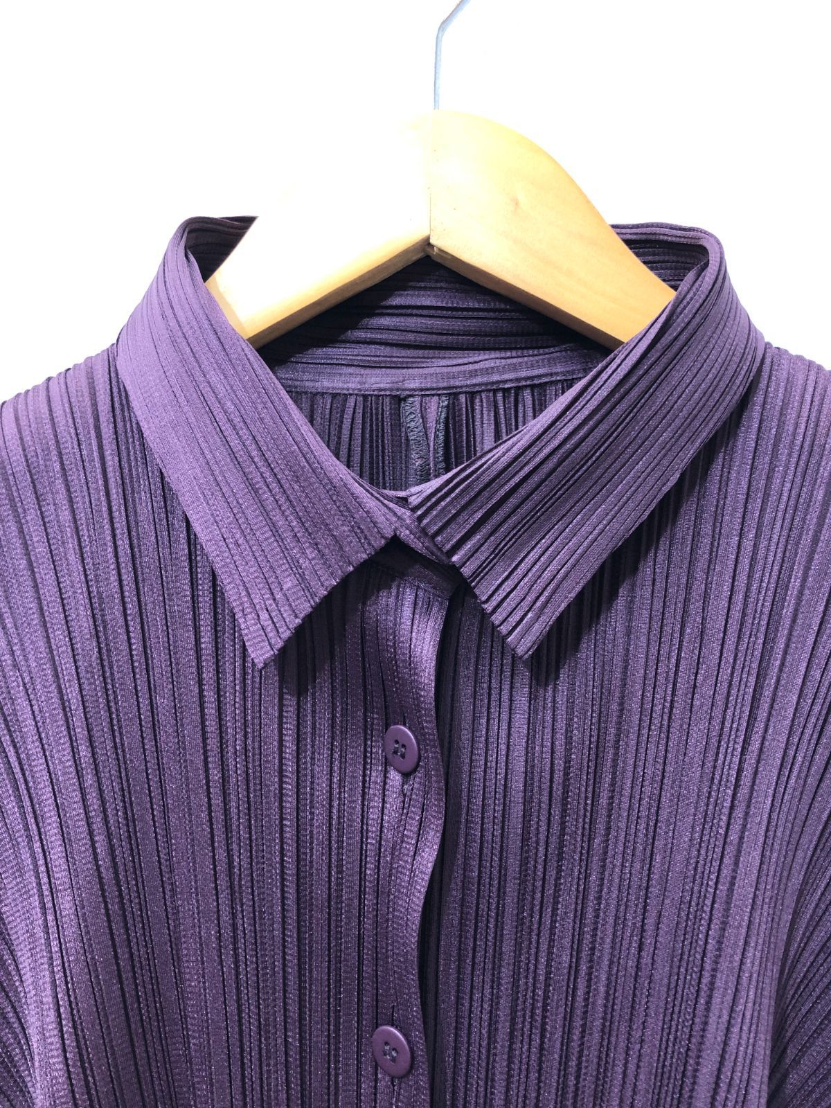 890☆PLEATS PLEASE プリーツプリーズ☆イッセイミヤケ☆シャツ