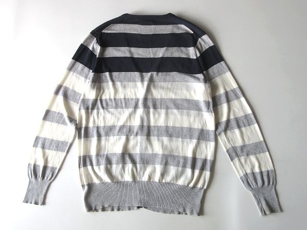 MARK&LONA マーク&ロナ スカルジャガード ミニロゴプレート コットン