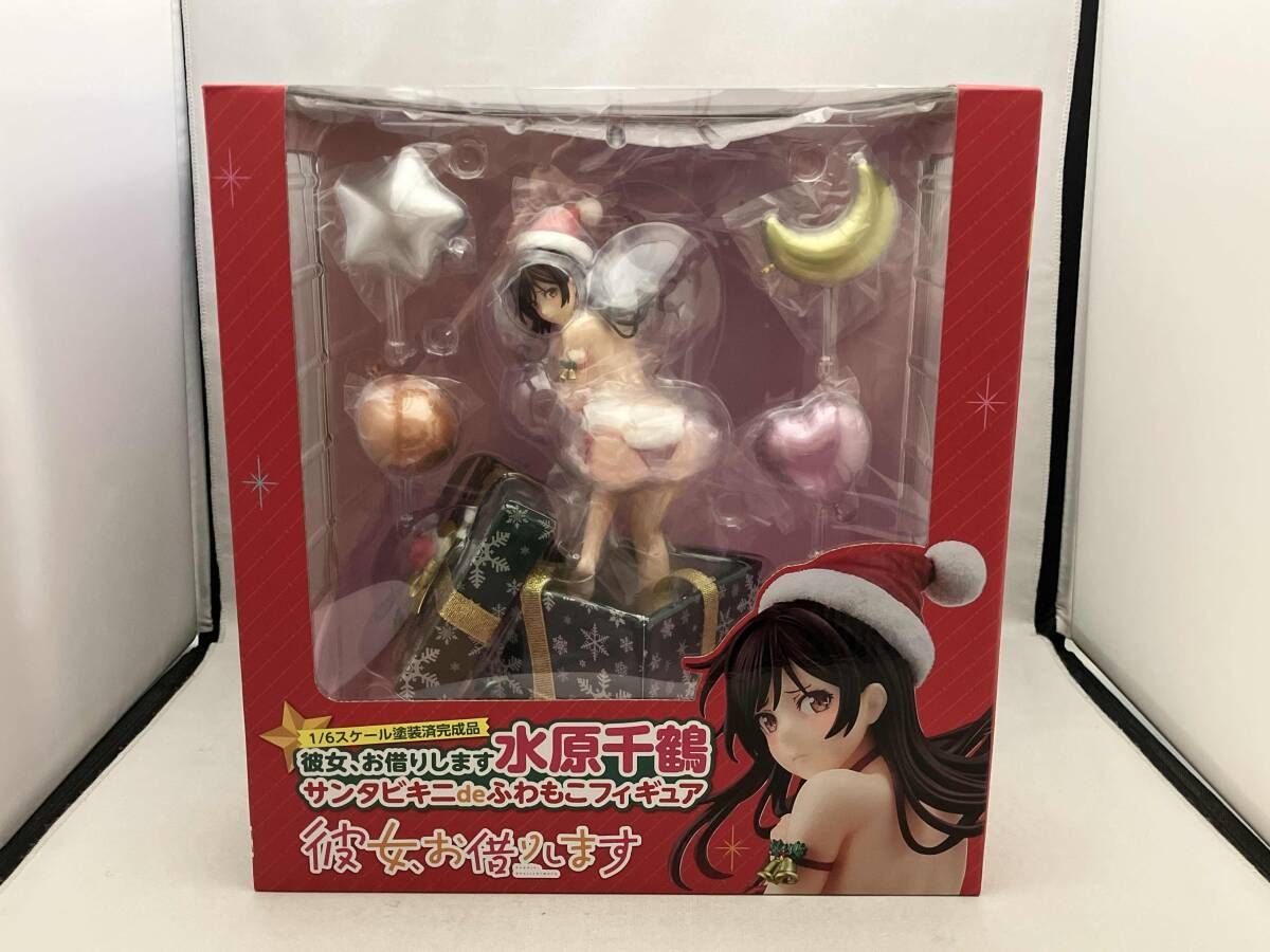 箱入り娘 水原千鶴 サンタビキニdeふわもこフィギュア 1/6 彼女､お借り
