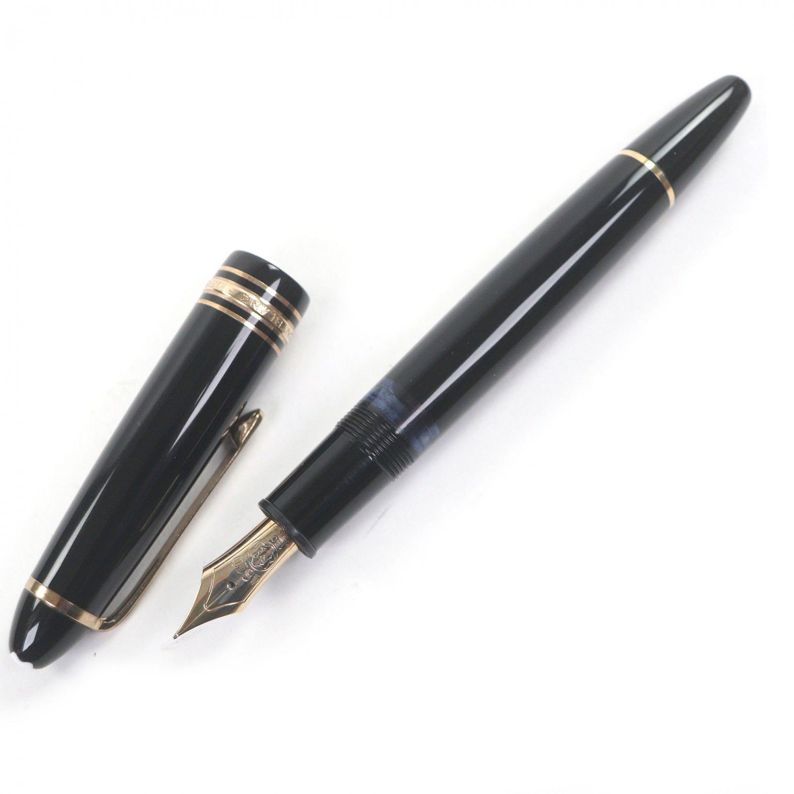 【限定品】モンブラン146 ウルトラブラックFニブ モンブランマイスターシュテュック146 - Pen and message.