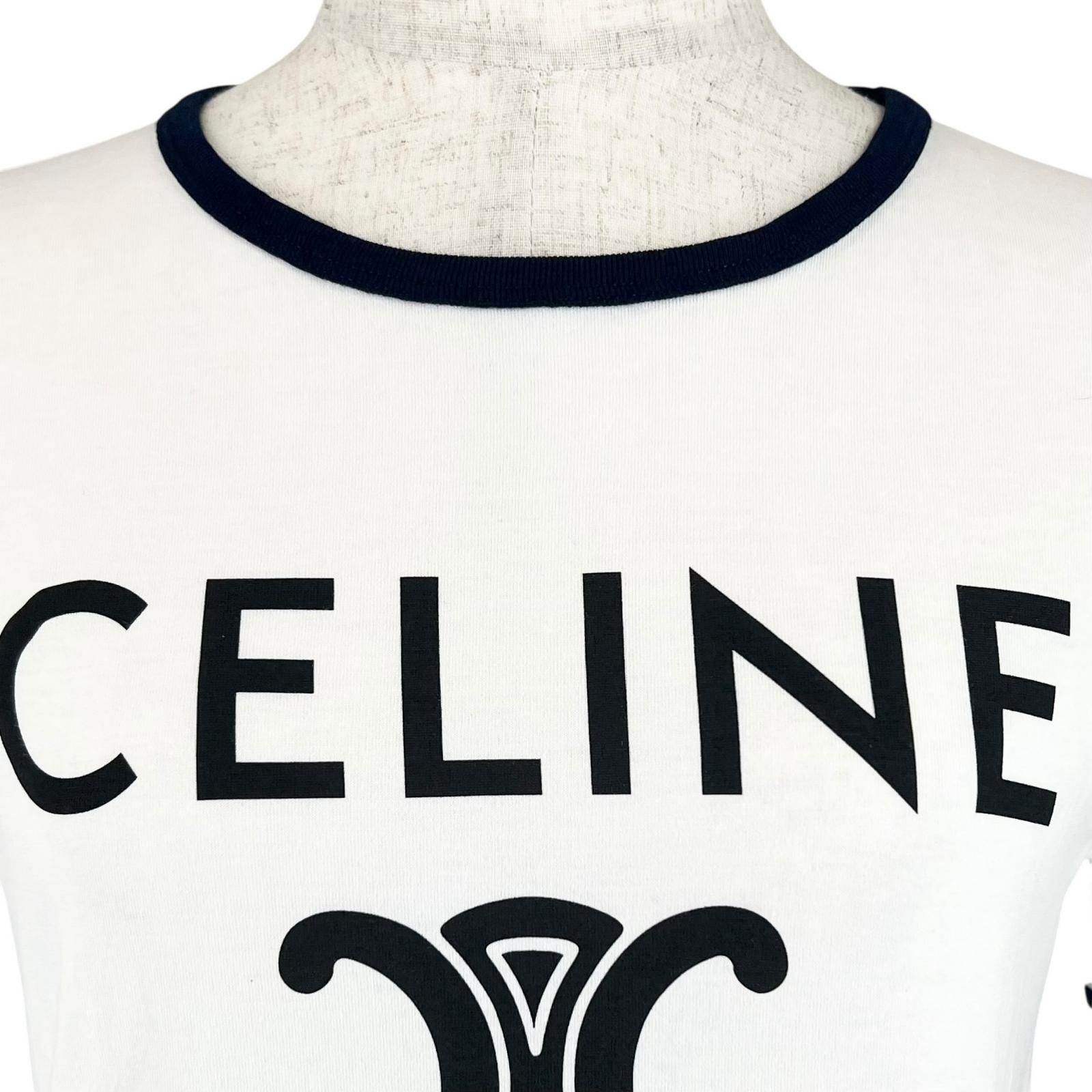 極美品△CELINE セリーヌ 2X872671Q コットン100% トリオンフプリント