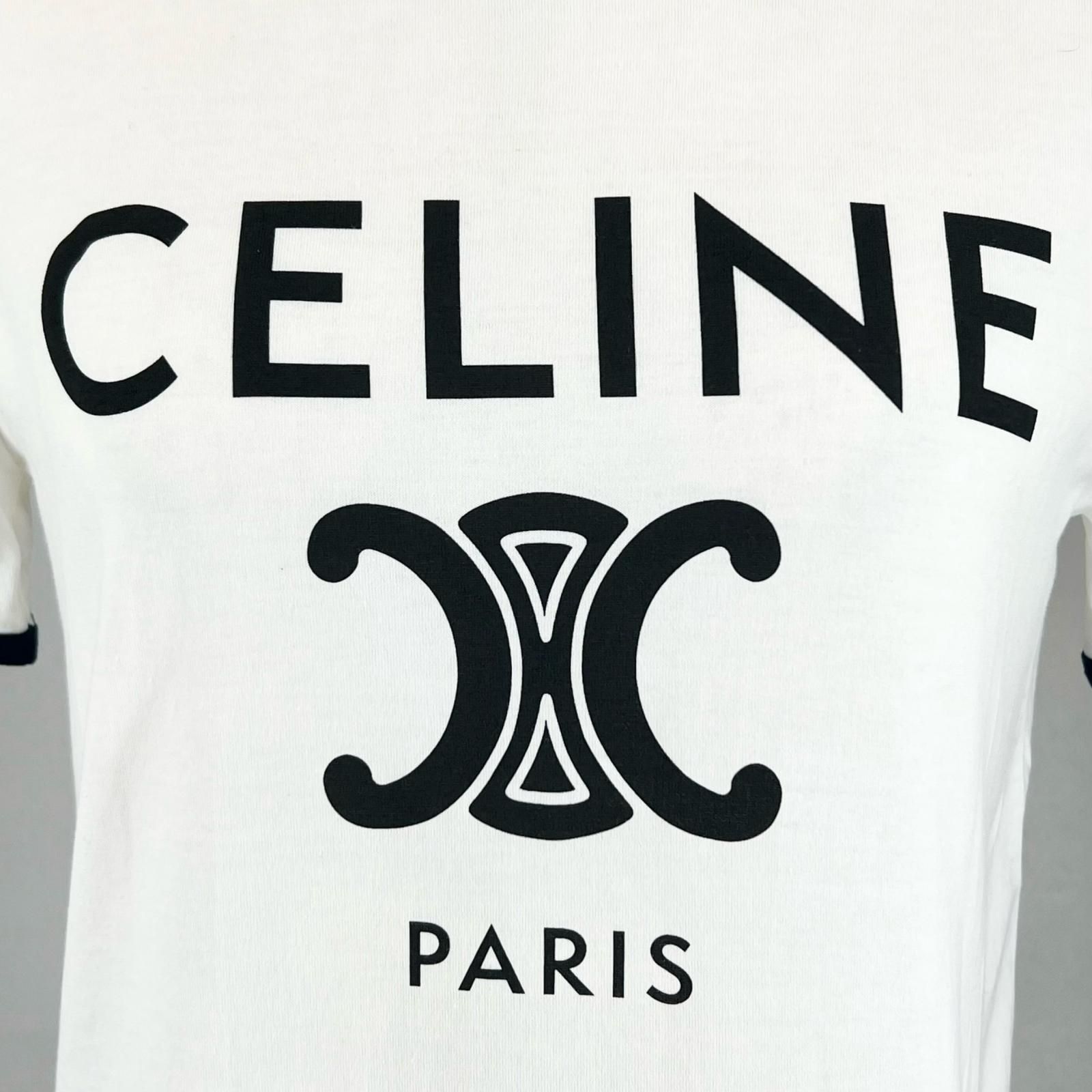 極美品△CELINE セリーヌ 2X872671Q コットン100% トリオンフプリント