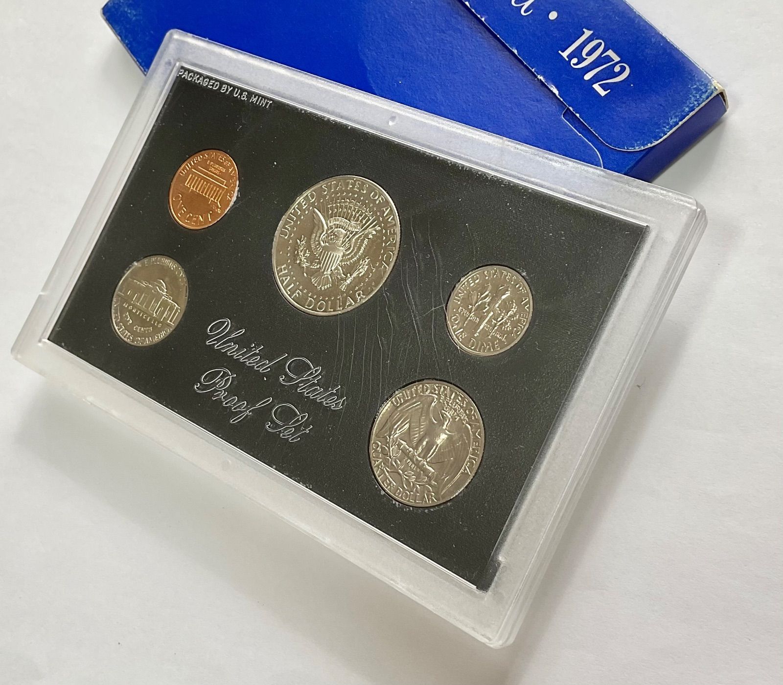 アメリカ合衆国 プルーフ 貨幣セット 記念硬貨5枚セット 5年分 1968