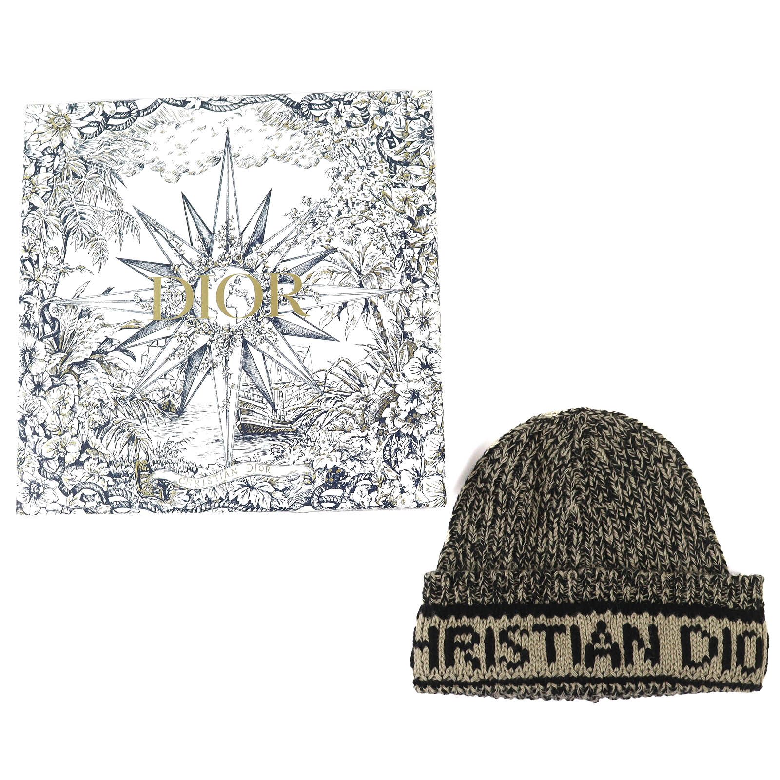 極美品△Christian Dior クリスチャンディオール 25DWI714S007 ウール