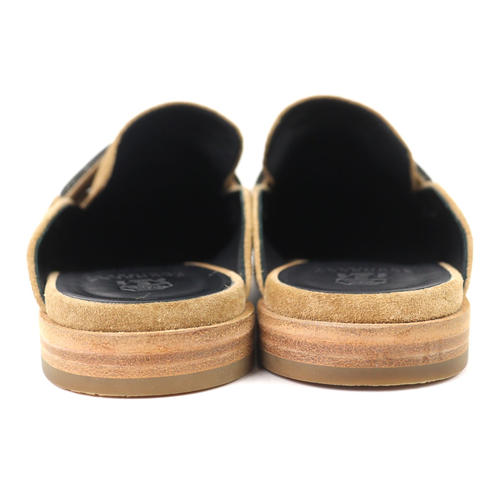 美品◇Brunello Cucinelli ブルネロクチネリ スウェードレザー モニー