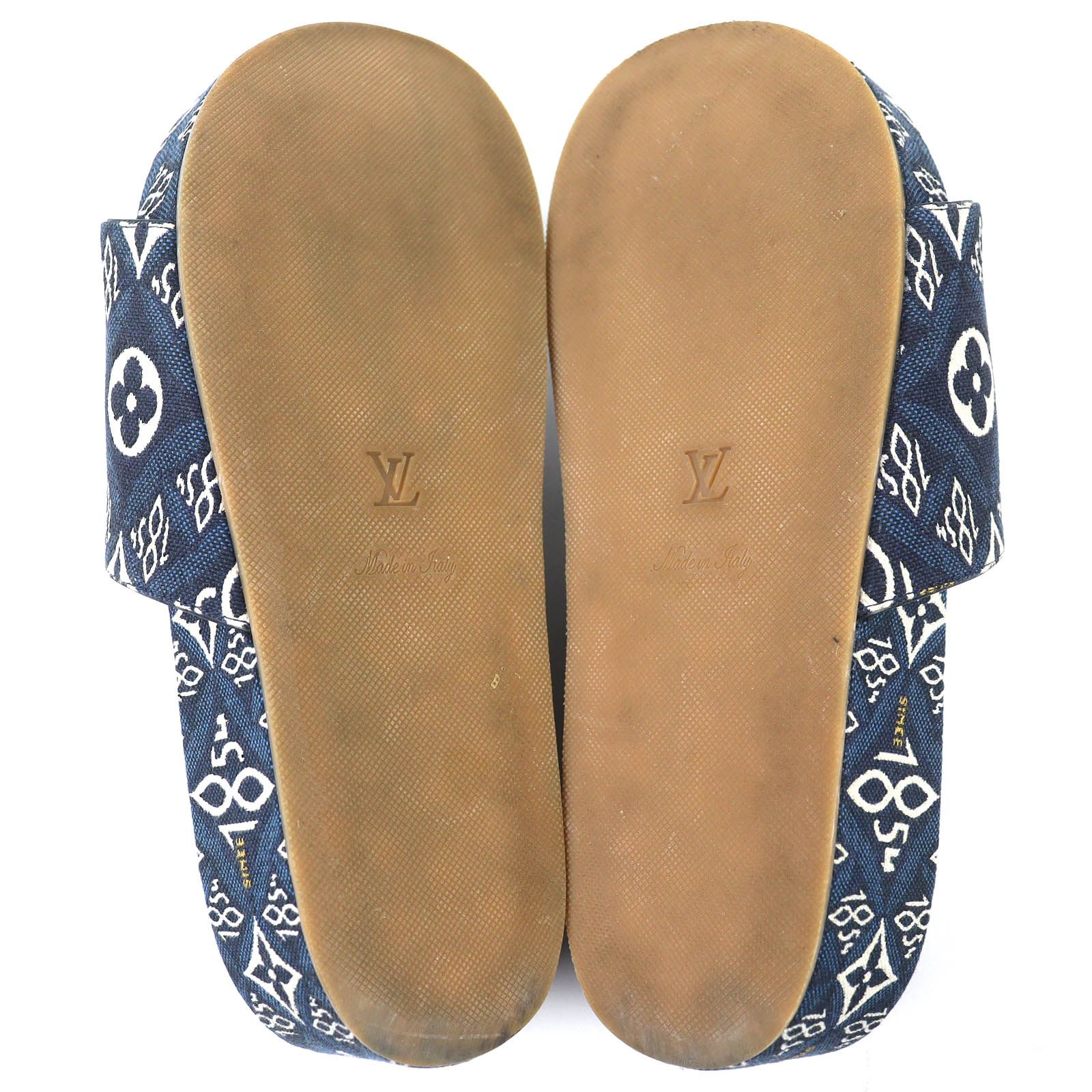 【美品】リバイバル・ライン ミュール 極美品△LOUIS VUITTON ルイヴィトン リバイバルライン SINCE1854