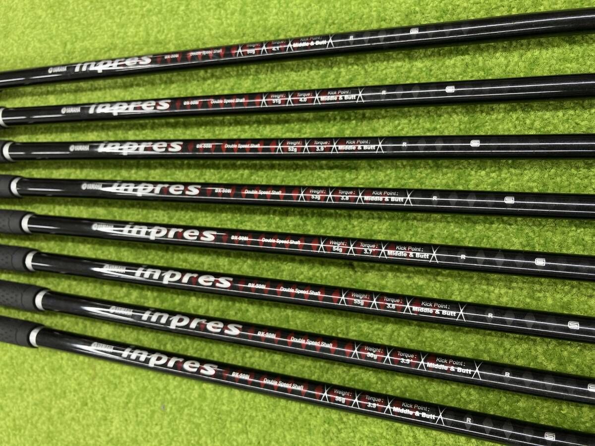 アイアンセット YAMAHA inpres X D Black 8本セット DX-508i R - メルカリ