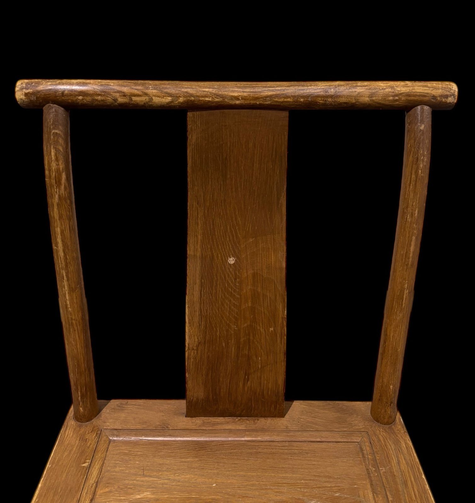 木製 白木 ダイニングチェア 中国 民式 一人掛け 椅子 レトロ チェア