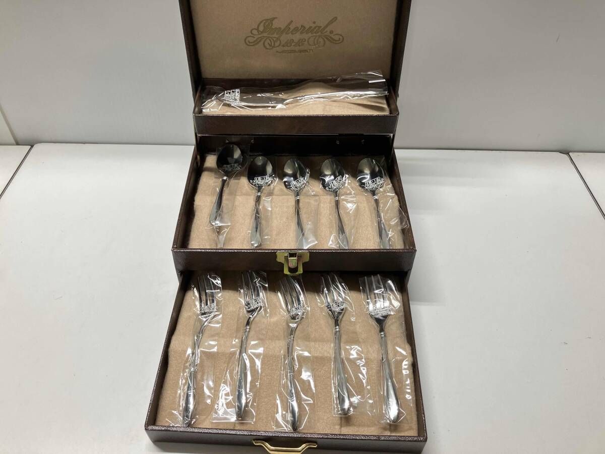 美品】 AZUMA インペリアル カトラリー11本セット ステンレス18-18