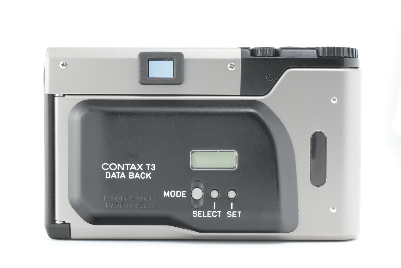 美品】Contax T3 D Silver 35mm Point & Shoot Film Camera