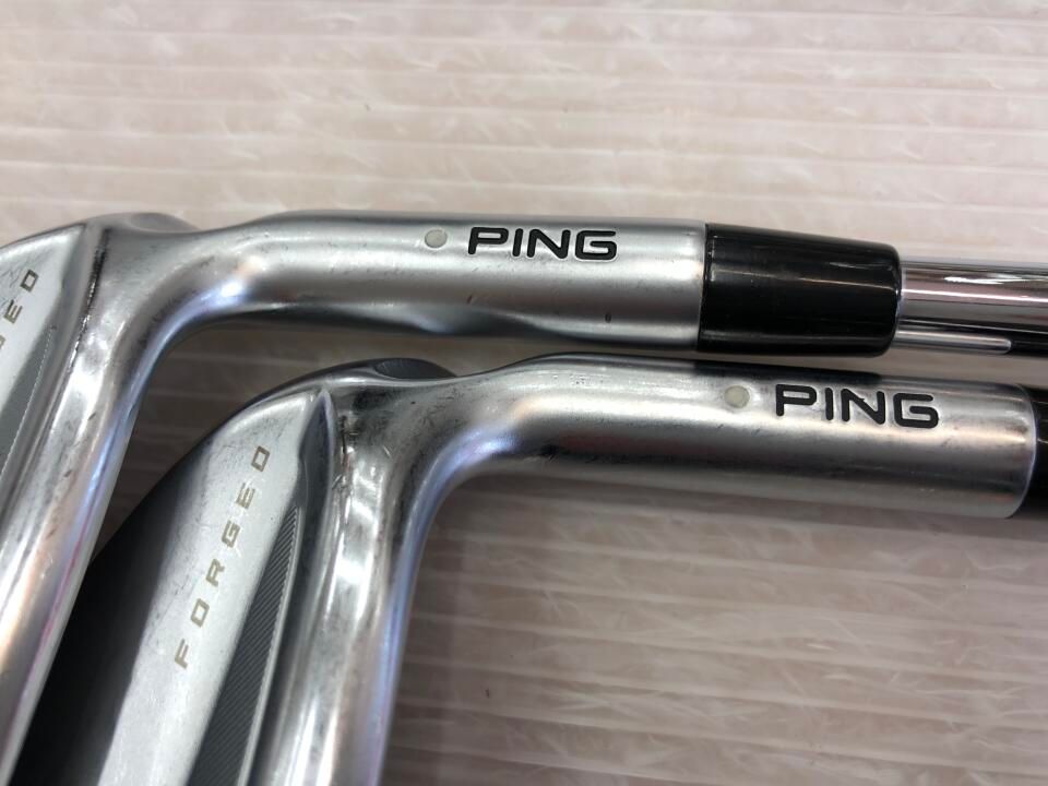 ピン i525 NSプロ MODUS 3 TOUR 115 Sフレックス アイアンセット 中古