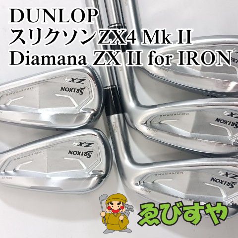 入間□【中古】 アイアンセット ダンロップ スリクソンZX4 Mk II