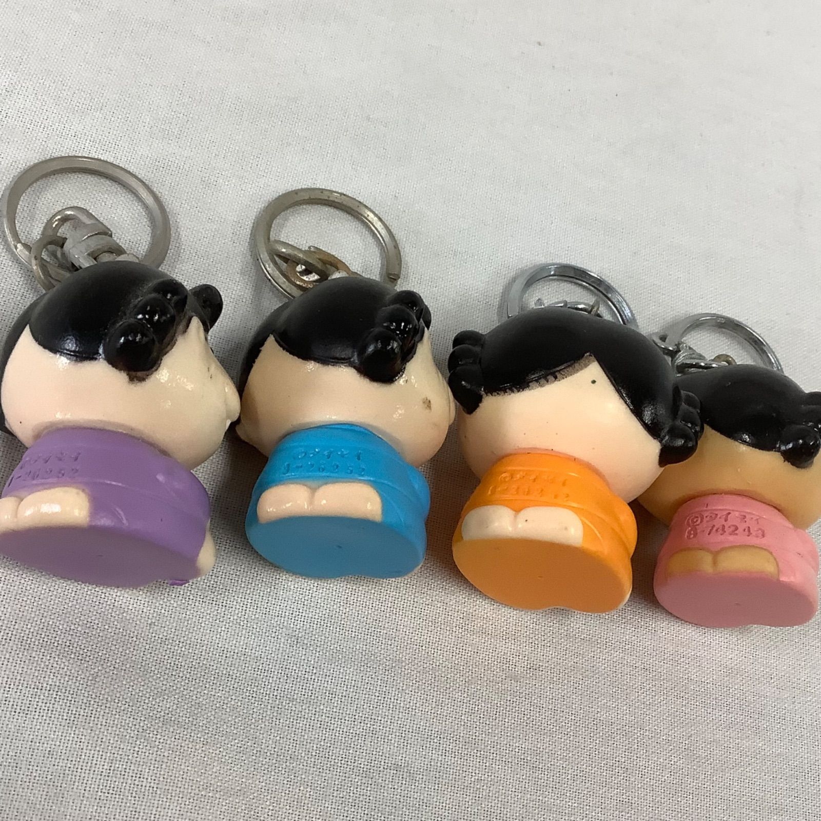 ドラエボン×2個 サザエボン×4個 6個まとめて キャラクターキーホルダー