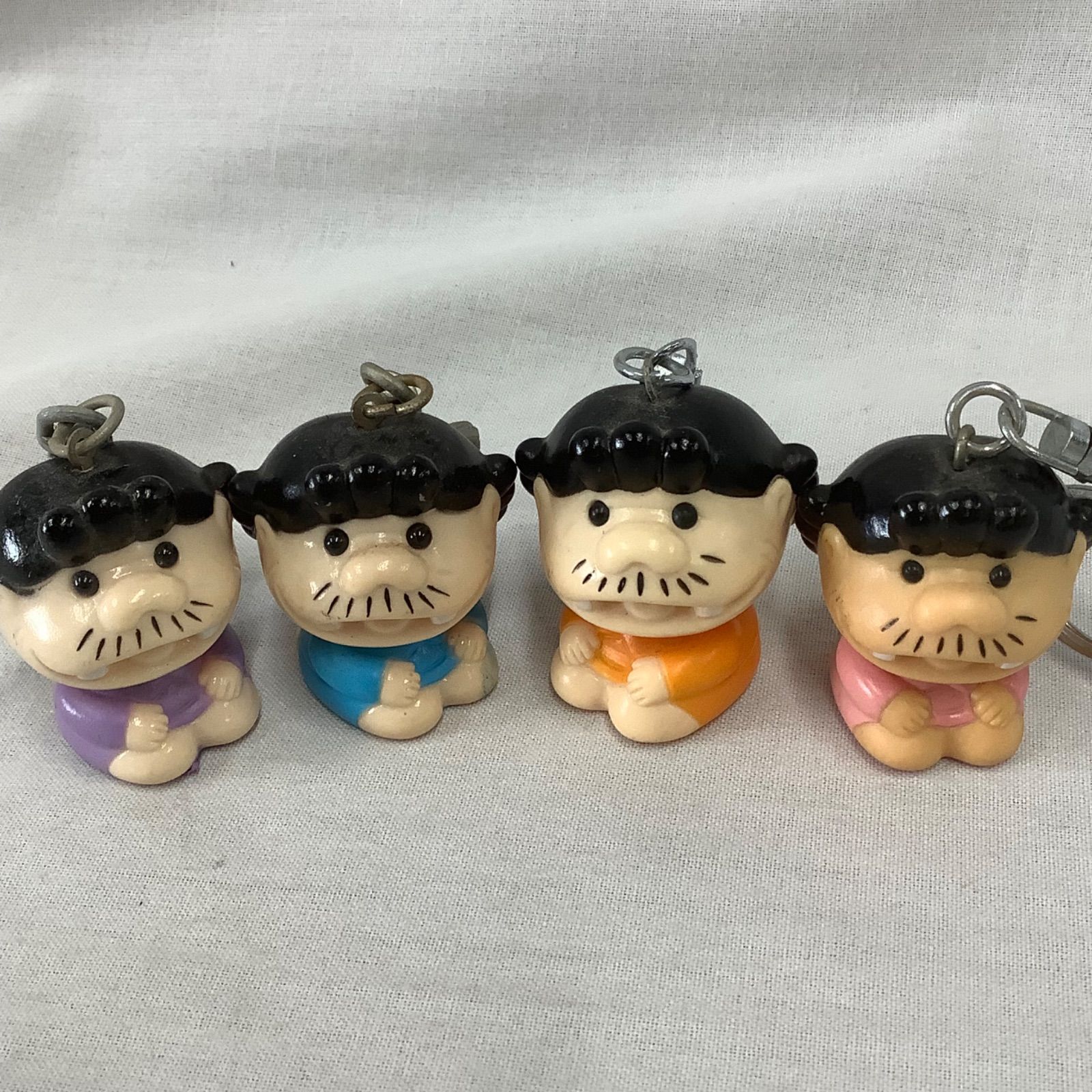 ドラエボン×2個 サザエボン×4個 6個まとめて キャラクターキーホルダー