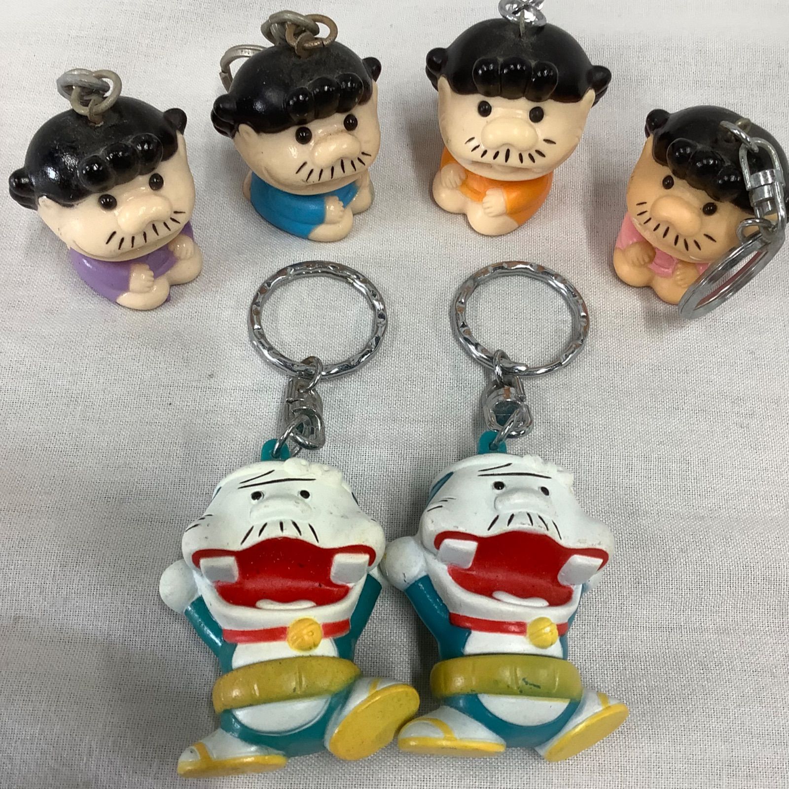 サザエボン他　 キーホルダーセット ドラエボン×2個 サザエボン×4個 6個まとめて キャラクターキーホルダー