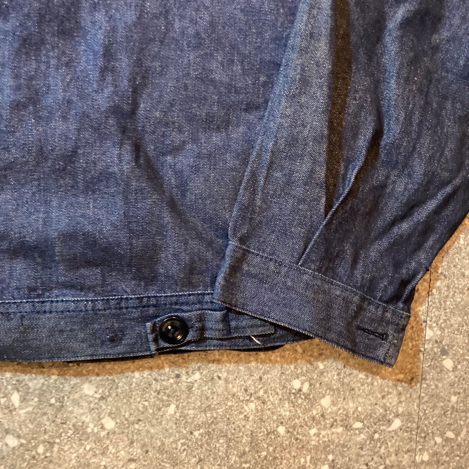 50s〜 denim work jacket / 50年代製 デニム ワークジャケット 片爪ykk