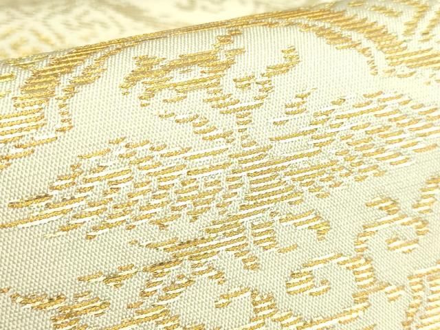 平和屋本店○最高級 龍村平蔵製 六通柄 本袋帯 俵屋龍鳳文 金糸 逸品
