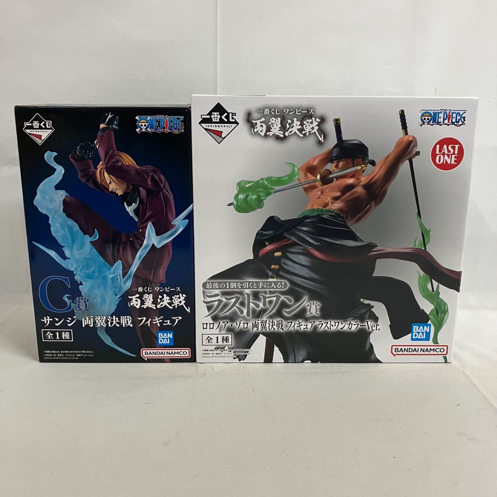 未開封 一番くじ ワンピース 両翼決戦 C賞 サンジ ラストワン賞 ゾロ