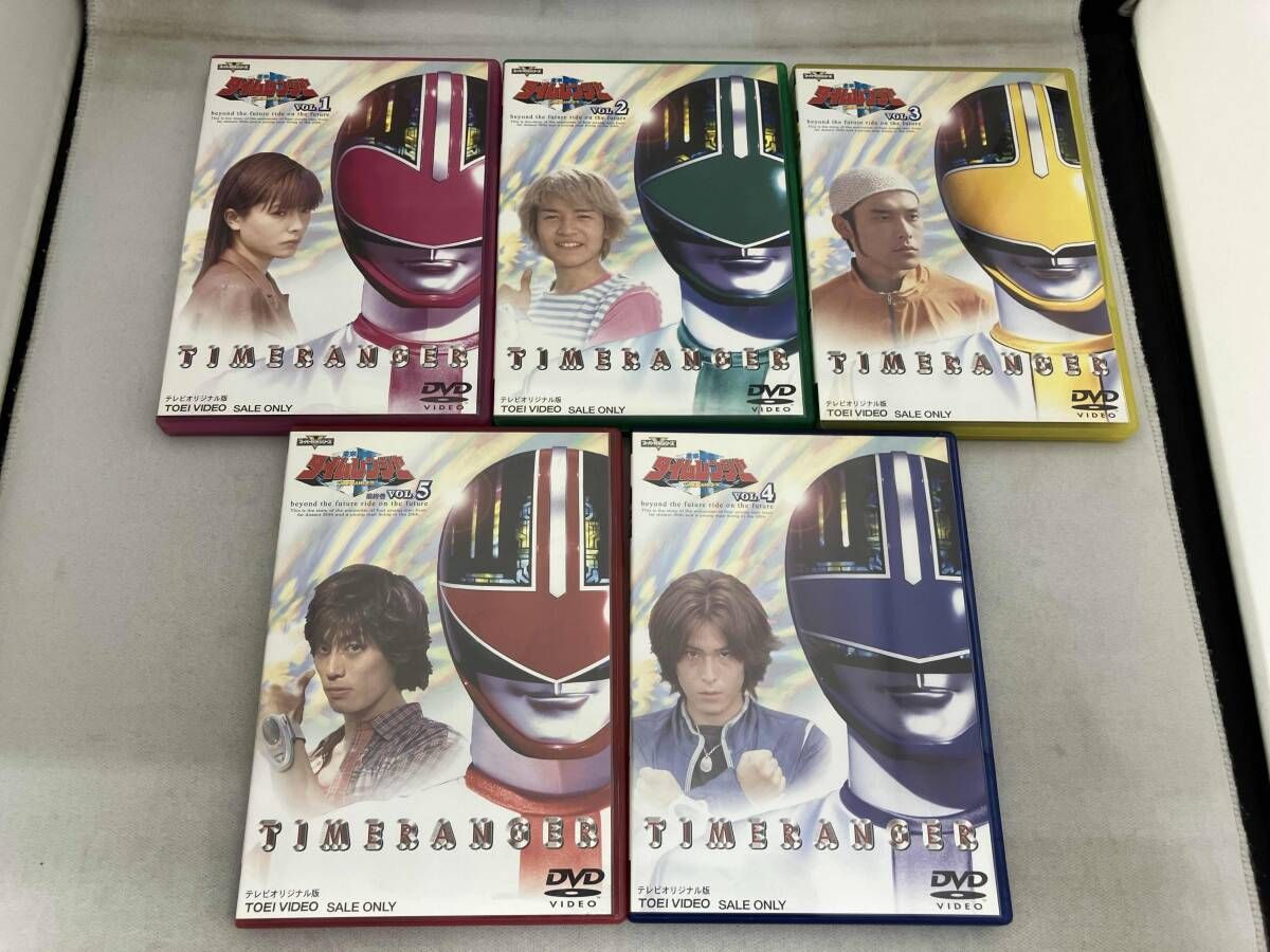 DVD 【※※※】[全5巻セット]未来戦隊タイムレンジャー VOL.1~5 - メルカリ