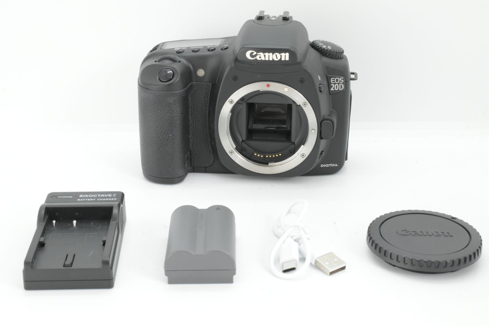 美品】Canon EOS 20D 8.2MP Digital SLR Camera Body キャノン